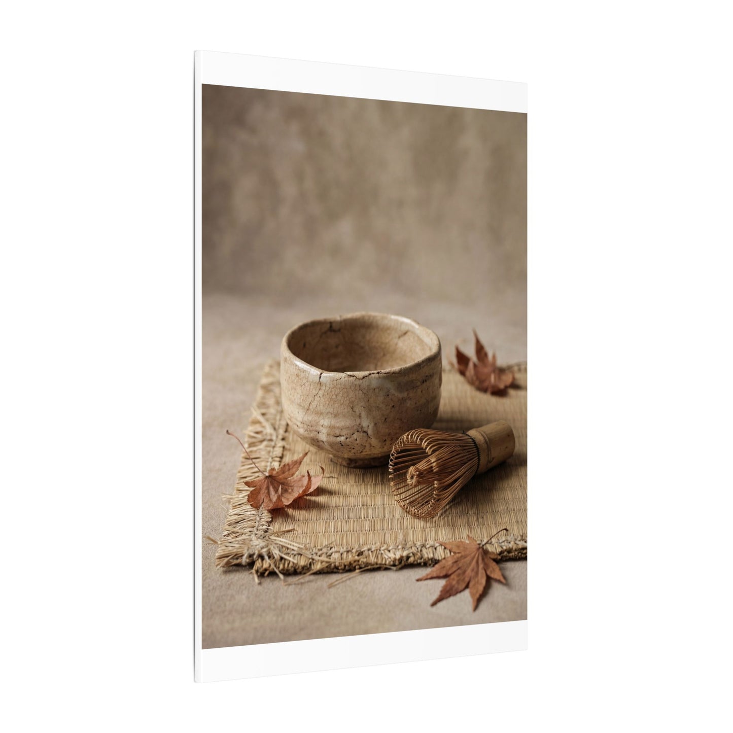 Ma Tea Ceremony Canvas Art - Japandi Texture