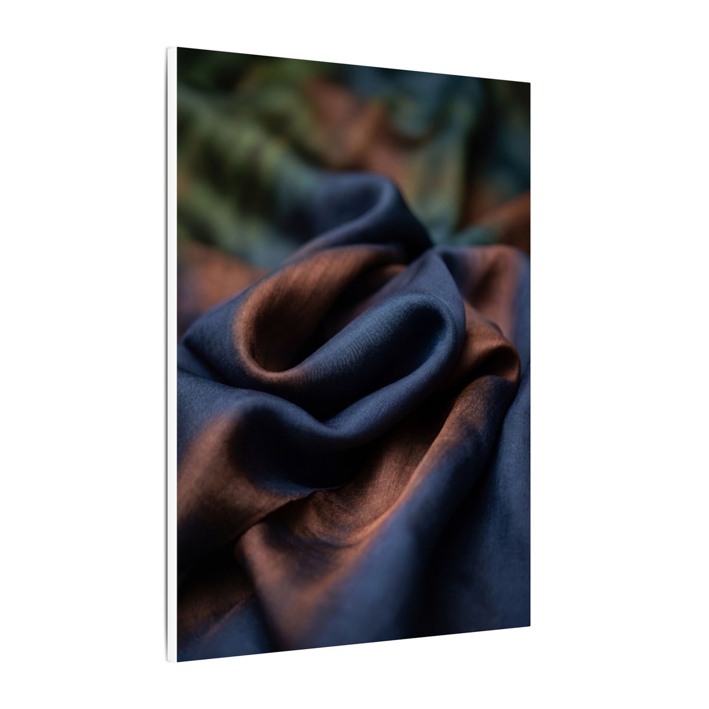 Summer Silk Drape Shadow Zen Canvas Art | Sophisticated Decor