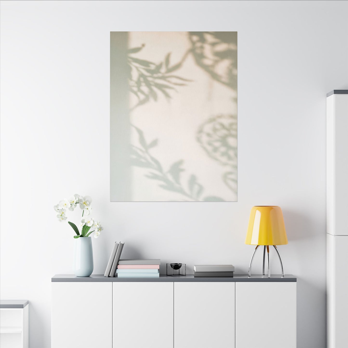 Dawn Shadow Play Canvas Art - Japandi Ma