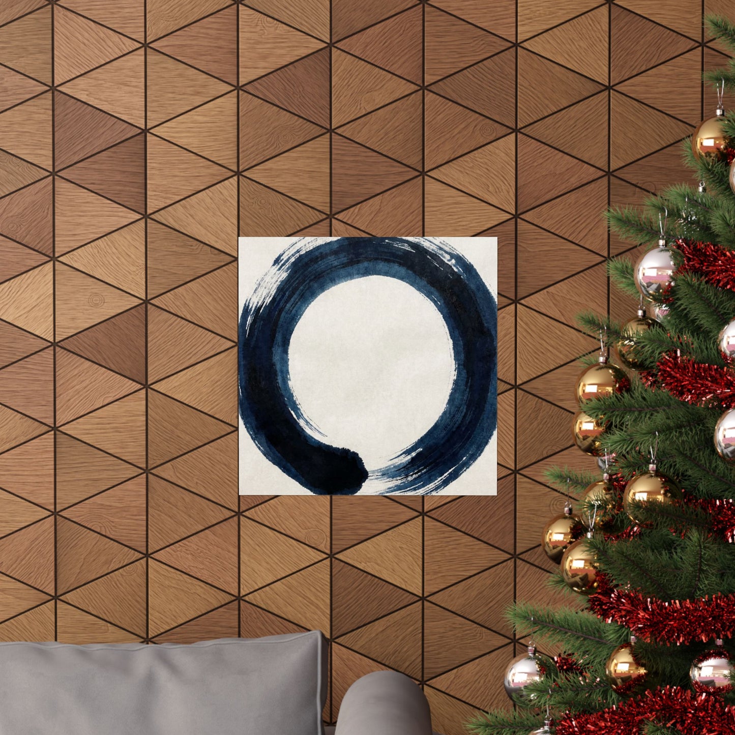 Balanced Meditation Zen Enso Wall Art Print