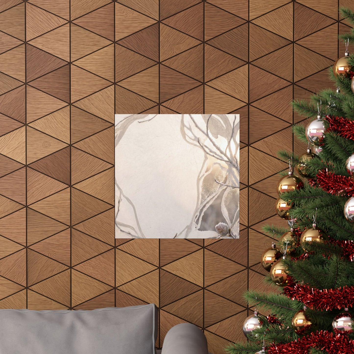 Golden Hour Shoji Screen Wall Art Print - Japandi Datsuzoku