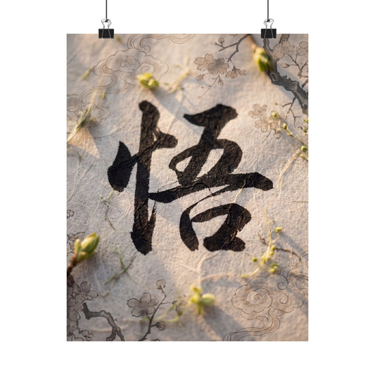 Art Wall Art Print | Spring Zen Ukiyo E Inspired Art