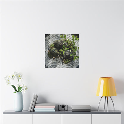 Zen Ceramic Bowl in Dappled | Karesansui Canvas Art