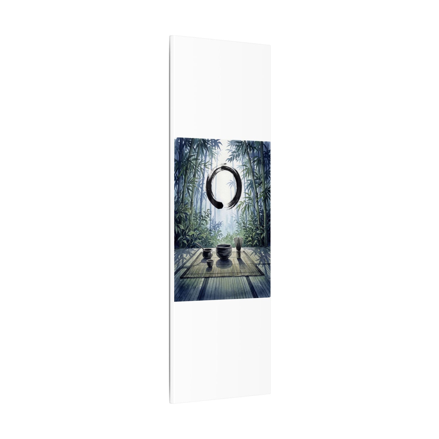 Seijaku Tea Ceremony Canvas Art - Zen Enso