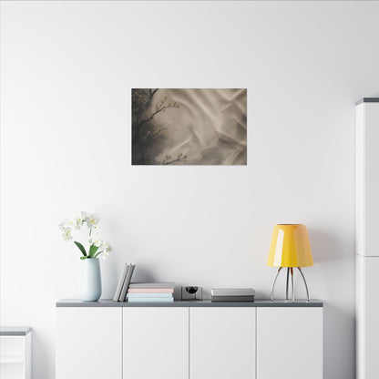 Silk Drape Canvas Art | Spring Japandi Japanese Pattern Art