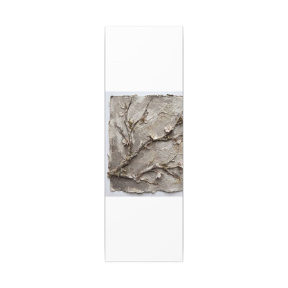 Summer Cherry Blossom Texture Canvas Art | Earthy Decor