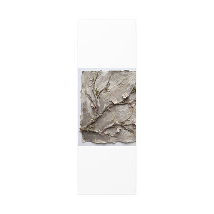 Summer Cherry Blossom Texture Canvas Art | Earthy Decor