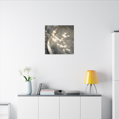 Ceramic Bowl Watercolor Canvas Art | Warm Japandi Art