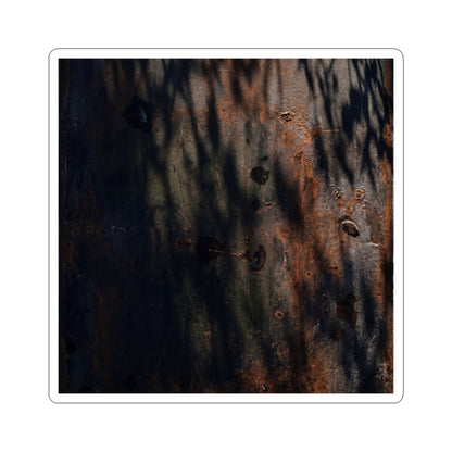 Rust Patina Sticker | Winter Dark Japandi Shadow Zen Art