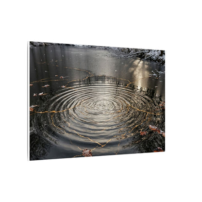 Water Ripple Broken Beauty Canvas Art | Artful Kintsugi Art