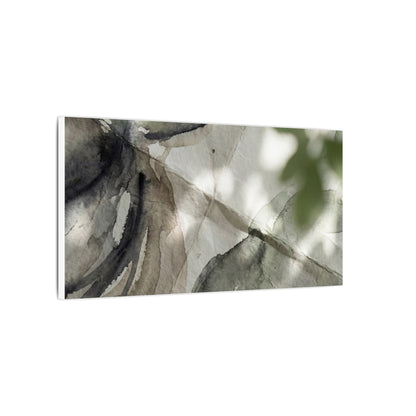 Spring Paper Fold Watercolor Canvas Art | Warm Decor