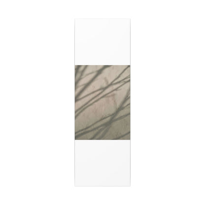 Shadow Play Japanese Pattern Canvas Art | Warm Japandi Art