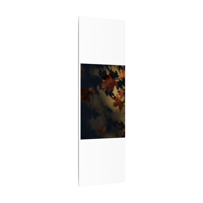 Shadow Play Canvas Art | Autumn Dark Japandi Moody Minimal Art