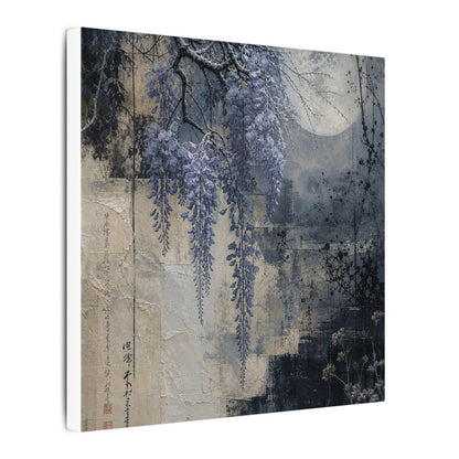 Winter Wisteria Texture Canvas Art | Elegant Decor