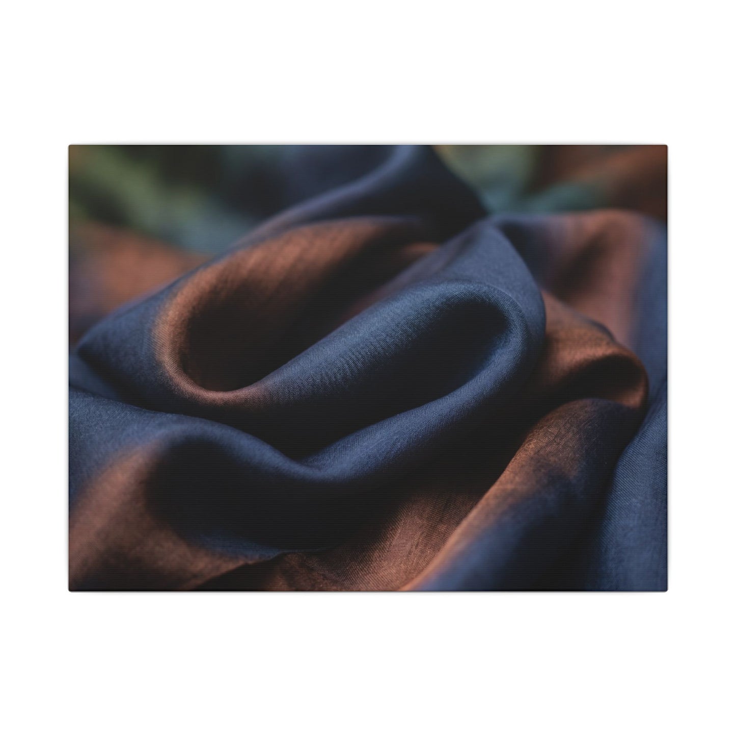 Summer Silk Drape Shadow Zen Canvas Art | Sophisticated Decor