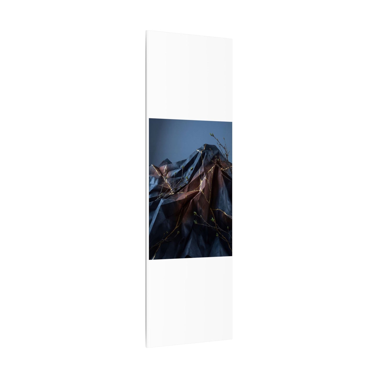 Paper Fold Broken Beauty Canvas Art | Philosophical Kintsugi Art