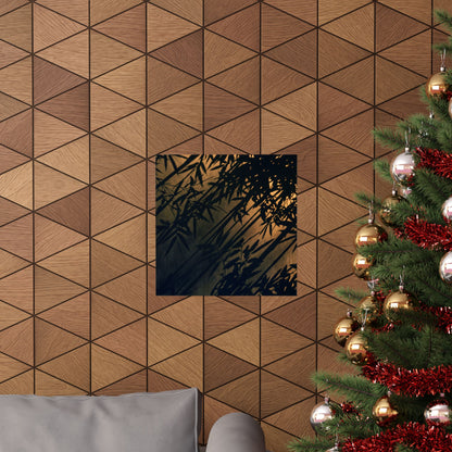 Summer Shadow Play Shadow Zen Wall Art Print | Luxurious Decor