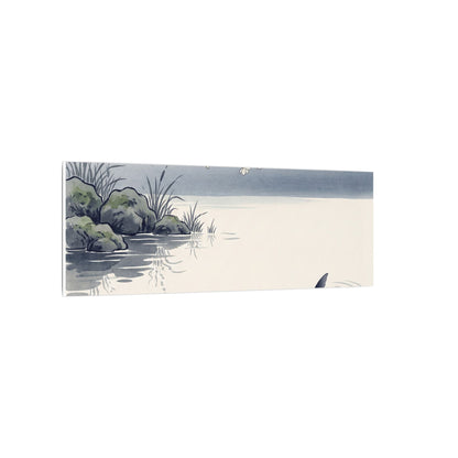 Ma Koi Pond Canvas Art - Zen Ukiyo E Inspired