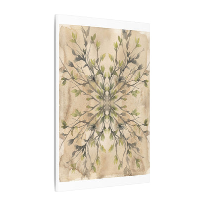 Shibui Shadow Play Canvas Art - Japandi Watercolor