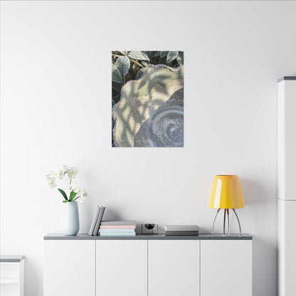 Dappled Ceramic Bowl Canvas Art - Japandi Seijaku