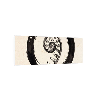 Fern Unfurling Autumn Canvas Art | Zen Peaceful Design