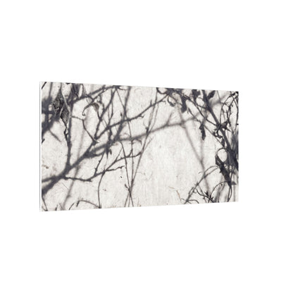 Winter Shadow Play Japanese Pattern Canvas Art | Elegant Decor