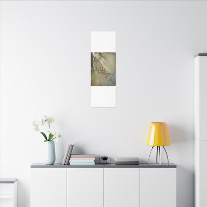 Winter Dried Flowers Forest Whimsy Canvas Art | Earthy Decor