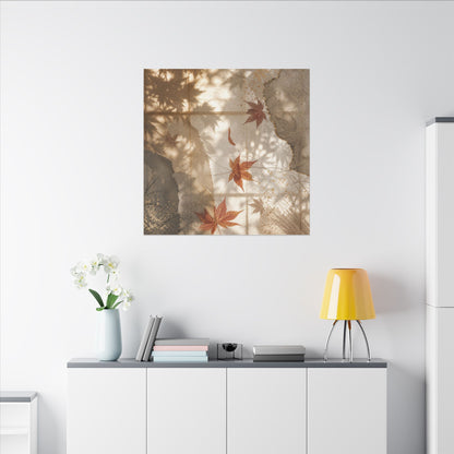 Datsuzoku Shoji Screen Canvas Art - Japandi Japanese Pattern