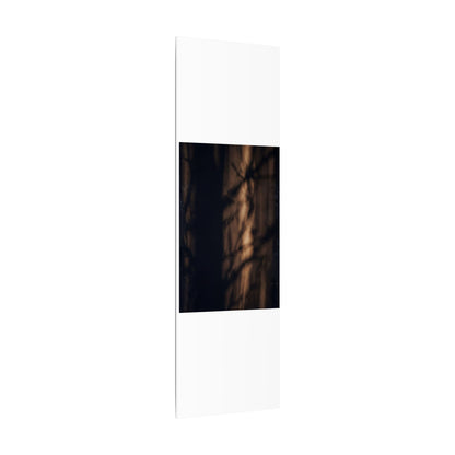 Winter Shadow Play Moody Minimal Canvas Art | Luxurious Decor