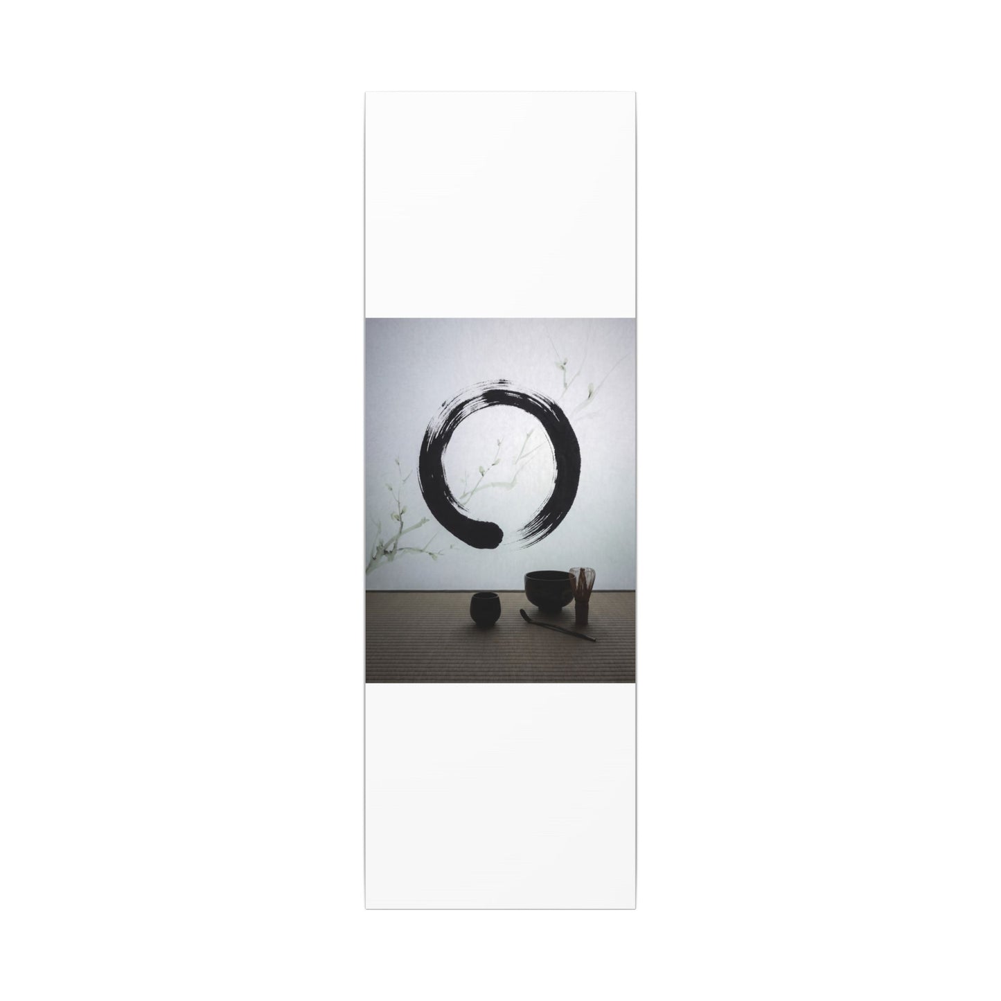 Tea Ceremony Enso Canvas Art | Peaceful Zen Art