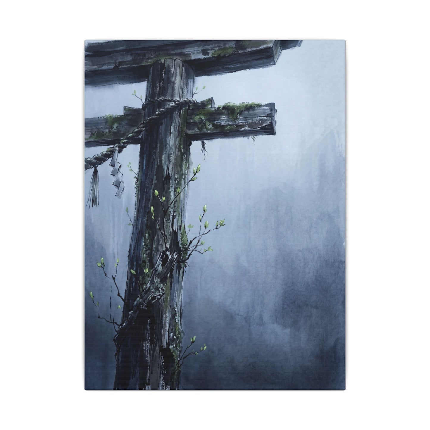 Spring Broken Pottery Broken Beauty Canvas Art | Artful Decor