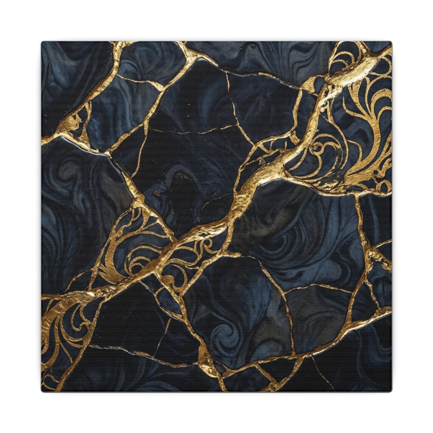 Kintsugi Gold Vein Canvas Art