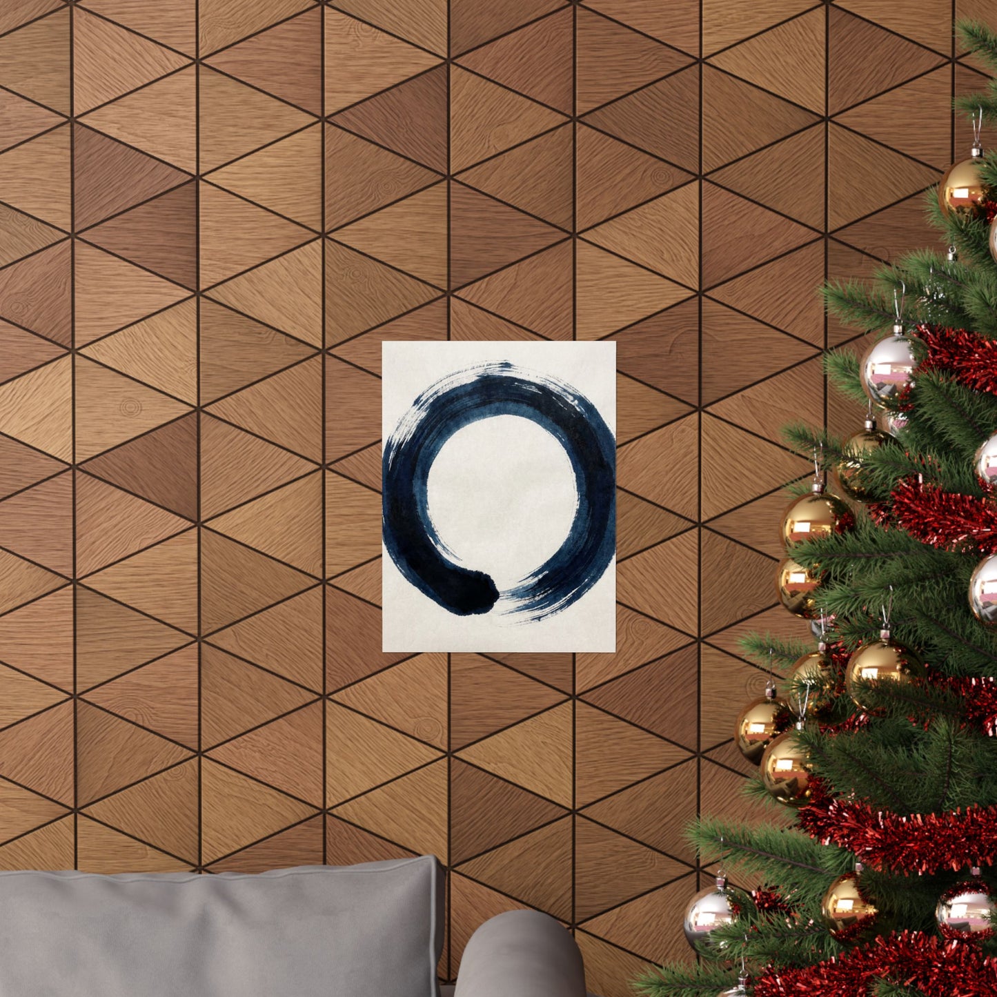 Balanced Meditation Zen Enso Wall Art Print