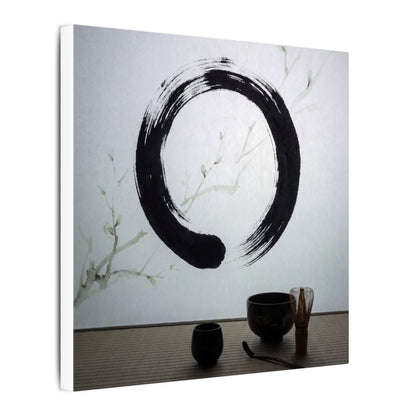 Tea Ceremony Enso Canvas Art | Peaceful Zen Art