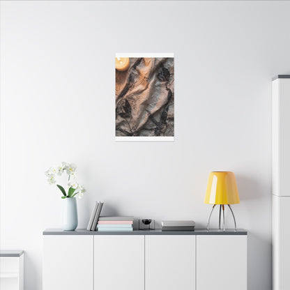 Candlelight Silk Drape Canvas Art - Japandi Mono No Aware