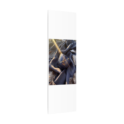 Winter Silk Drape Gold Repair Canvas Art | Artful Decor