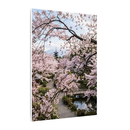 Japandi Ceramic Bowl in Golden Hour | Watercolor Canvas Art