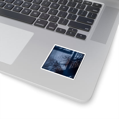 Mono No Aware Shadow Play Sticker - Dark Japandi Moody Minimal
