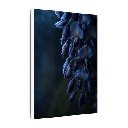 Winter Wisteria Shadow Zen Canvas Art | Atmospheric Decor