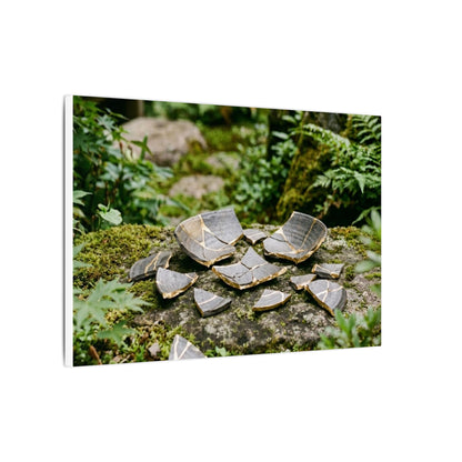 Summer Broken Pottery Gold Repair Canvas Art | Resilient Decor