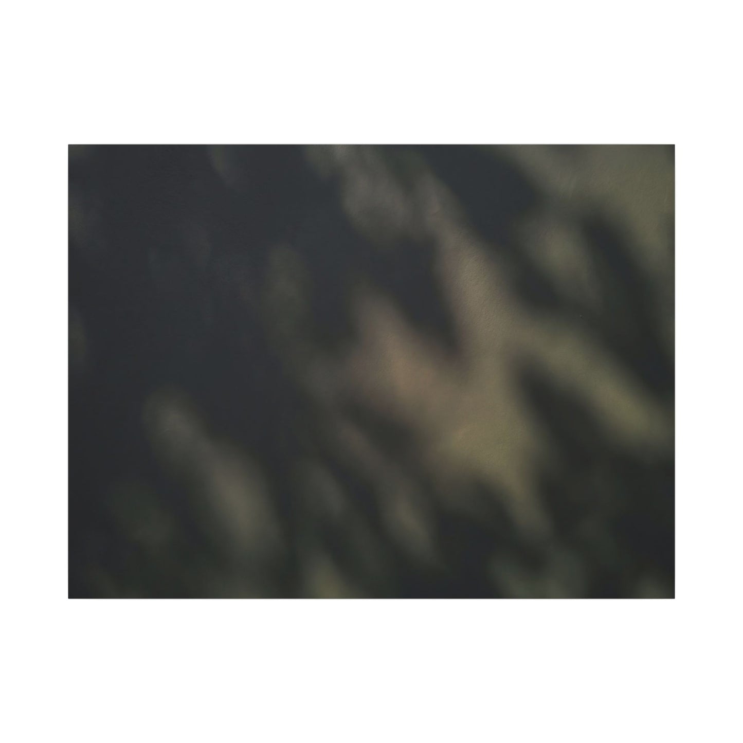 Dappled Shadow Play Canvas Art - Dark Japandi Ma