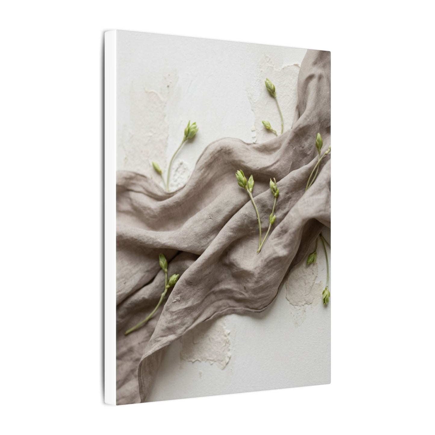 Overcast Silk Drape Canvas Art - Japandi Ma