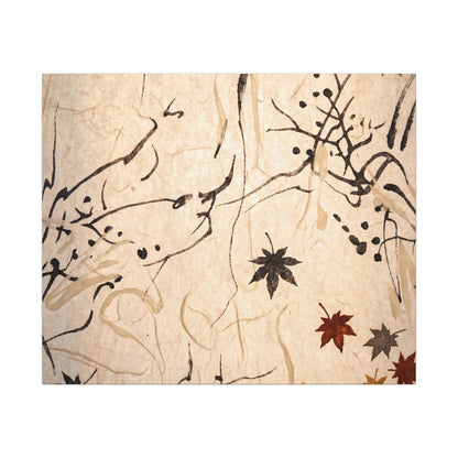 Golden Hour Shoji Screen Canvas Art - Japandi Fukinsei