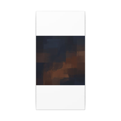 Wabi-sabi Minimal-line Japandi Charcoal Canvas Art