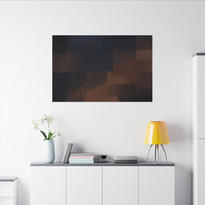 Wabi-sabi Minimal-line Japandi Charcoal Canvas Art