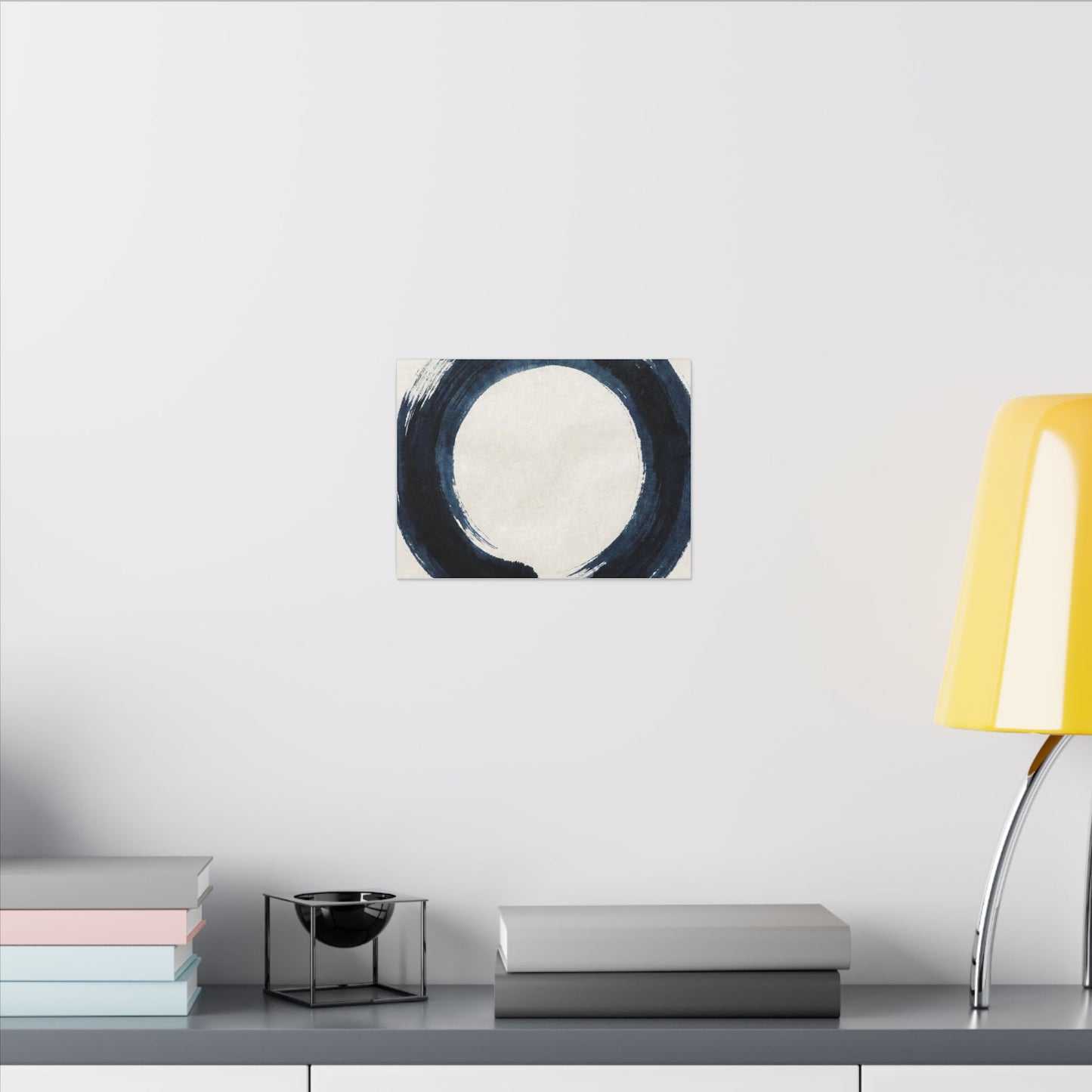 Balanced Meditation Zen Enso Canvas Art