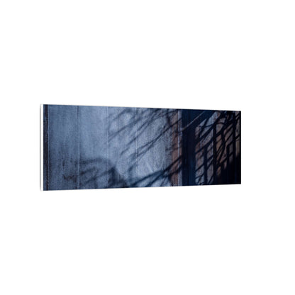 Shadow Play Moody Minimal Canvas Art | Moody Dark Japandi Art