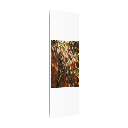 Kanso Rust Patina Canvas Art - Kintsugi Gold Vein
