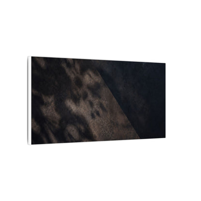 Shadow Play Winter Canvas Art | Dark Japandi Moody Design