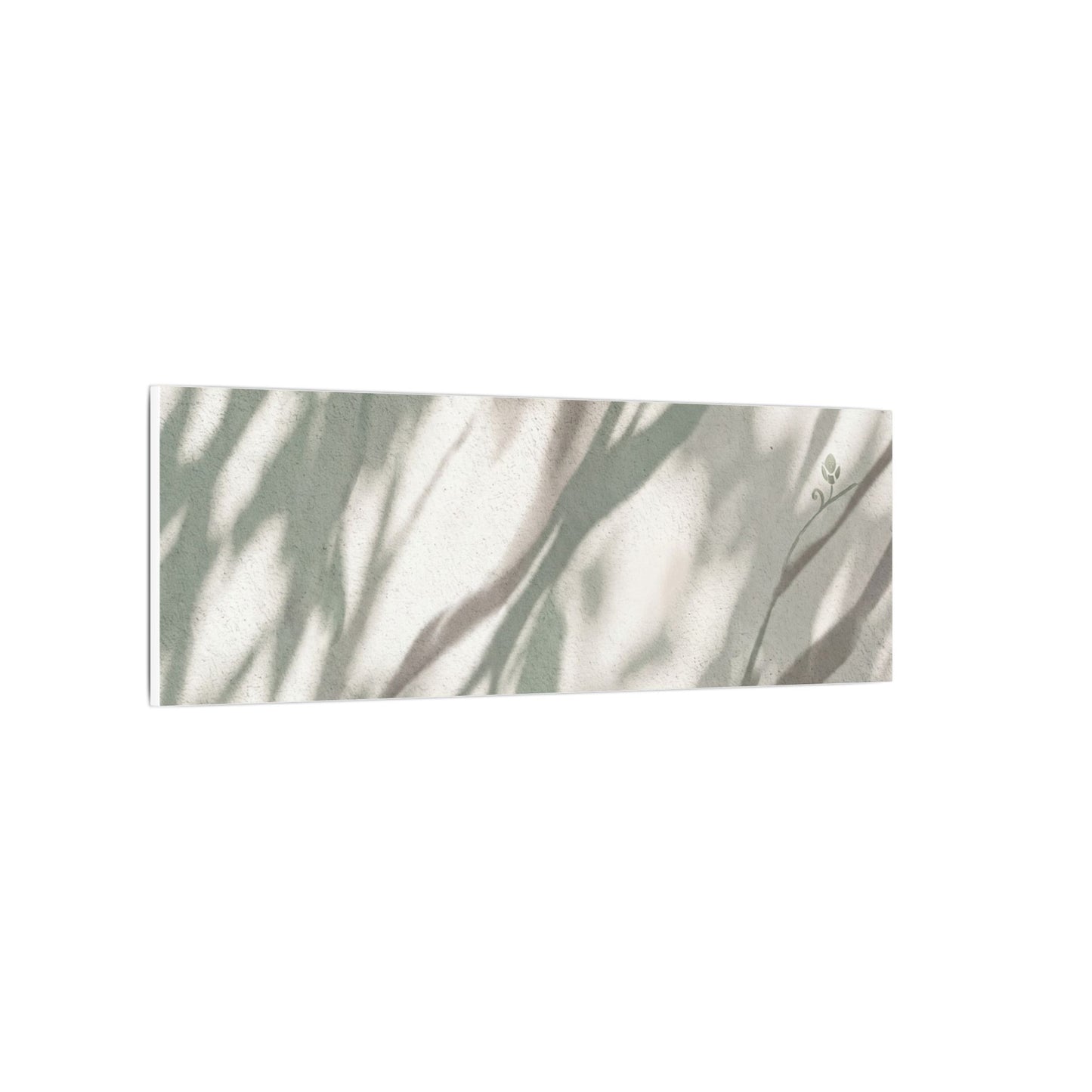 Japandi Shadow Play in Dappled | Japanese Pattern Canvas Art